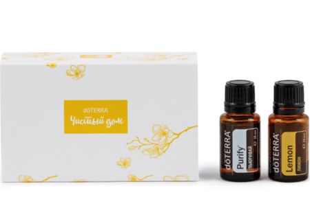 Картинка Набор эфирных масел для уборки «Чистый дом»­ doTERRA, 2x15 мл от магазина IQ-Robot