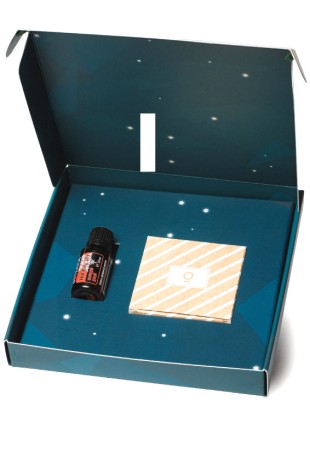 Праздничный набор «Предвкушение Рождества» с керамическим диффузором doTERRA и Холидей Джой 15 мл