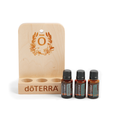 Набор эфирных масел «для бани и сауны» doTERRA, 3x15 мл