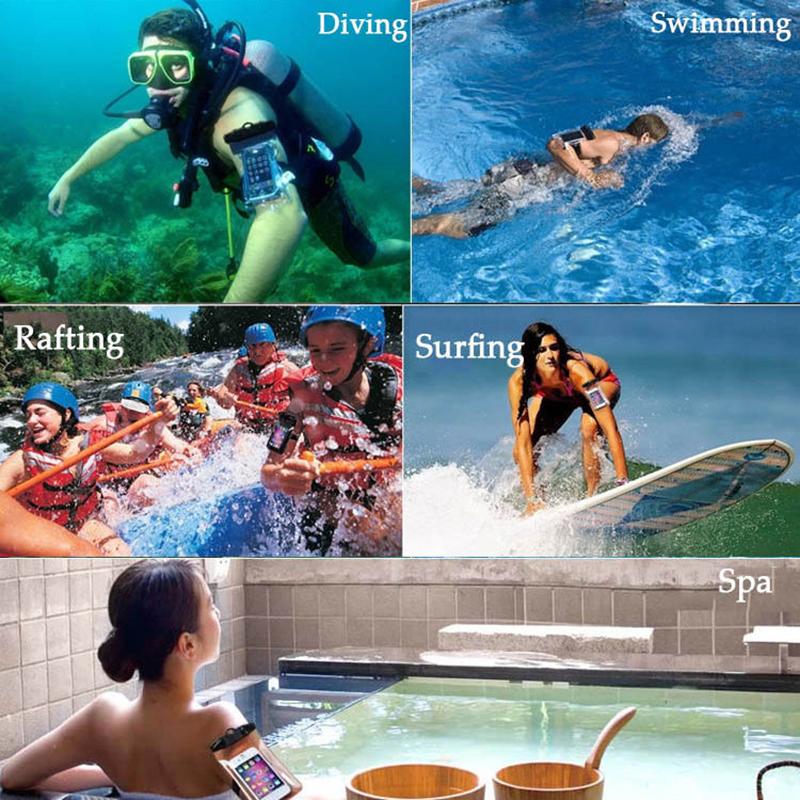 Универсальный водонепроницаемый чехол для телефона (Waterproof Case) Универсальный водонепроницаемый чехол для телефона (Waterproof Case)