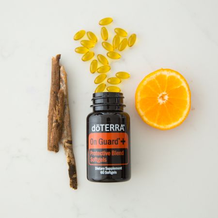 Картинка dōTERRA Защитная смесь Он Гард+  в капсулах, On Guard+ Protective Blend, 60 капсул от магазина IQ-Robot