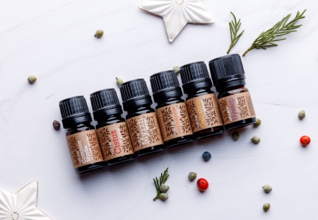 Картинка Коллекция эфирных масел «Сокровища мира» dōTERRA Ancient oils, 5x5 и 1x2,5 мл от магазина IQ-Robot