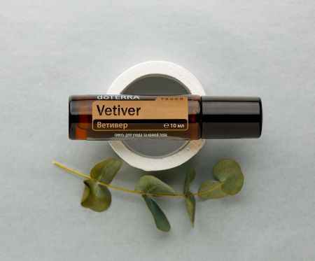 Картинка dōTERRA Touch Ветивер, Vetiver, роллер 10 мл от магазина IQ-Robot