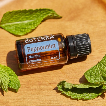 Картинка Эфирное масло doTERRA Мята перечная, Peppermint, 15 мл от магазина IQ-Robot