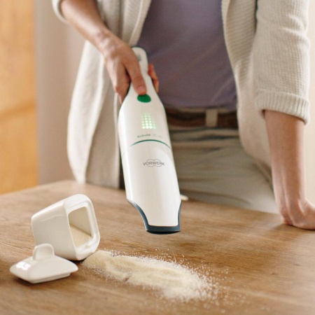 картинка Беспроводной ручной пылесос Vorwerk Kobold VC100 Mini Vac аккумуляторный (7 кПа) от магазина IQ-Robot