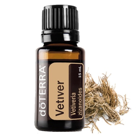 Картинка Эфирное масло doTERRA Ветивер, Vetiver, 15 мл от магазина IQ-Robot