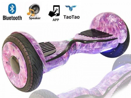 Гироскутер 10,5" Smart Balance Premium Galant с приложением TaoTao и самобалансом (фиолетовый космос)