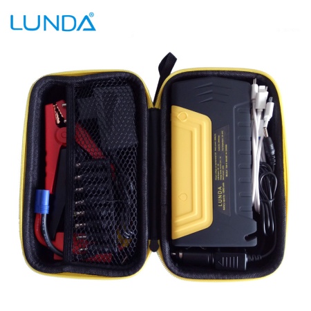 картинка Пусковое зарядное устройство для запуска автомобиля LUNDA Jump Starter TM15 (12600mAh) от магазина IQ-Robot