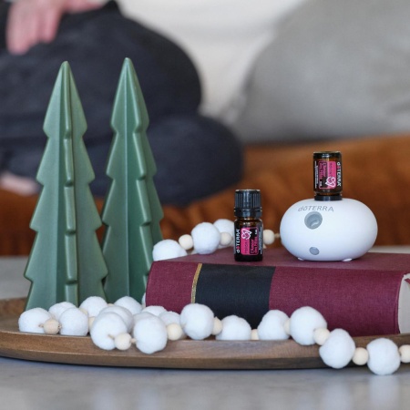 Картинка Портативный диффузор doTERRA Bubble с датчиком движения (белый) от магазина IQ-Robot