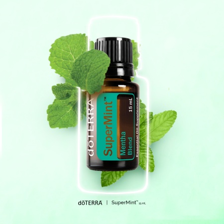 Картинка «СуперМинт» смесь эфирных масел мяты, doTERRA SuperMint, 15 мл от магазина IQ-Robot