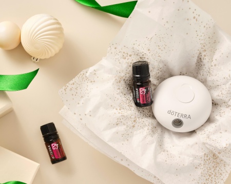 Картинка Портативный диффузор doTERRA Bubble с датчиком движения (белый) от магазина IQ-Robot