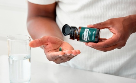 Картинка PB Restore ProBiome Complex doTERRA, 30 двухкамерных капсул от магазина IQ-Robot