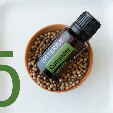 Картинка Эфирное масло doTERRA Кориандр, Coriander, 15 мл от магазина IQ-Robot