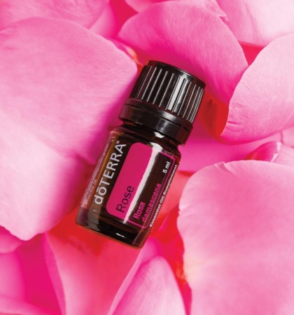 Картинка Эфирное масло doTERRA Роза, Rose, Rosa damascena, 5 мл от магазина IQ-Robot