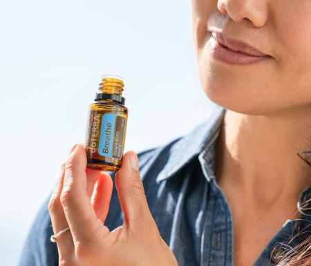 Картинка «Бриз» респираторная смесь эфирных масел, doTERRA Breathe, 15 мл от магазина IQ-Robot