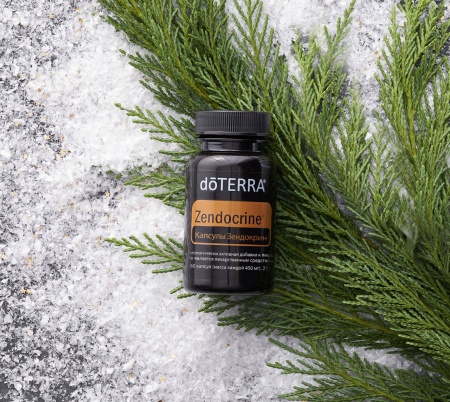 Картинка doTERRA Зендокрин в капсулах для детоксикации, Zendocrine Softgels Detoxification Blend, 60 капсул от магазина IQ-Robot