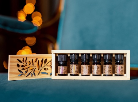 Картинка Коллекция эфирных масел «Сокровища мира» dōTERRA Ancient oils, 5x5 и 1x2,5 мл от магазина IQ-Robot