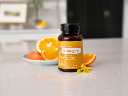 Картинка Комплекс doTERRA «EO Mega+» Омега с эфирными маслами, 90 капсул от магазина IQ-Robot
