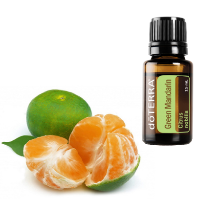 Картинка Эфирное масло doTERRA Зеленый мандарин, Green mandarin, 15 мл от магазина IQ-Robot