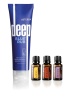 Набор эфирных масел и крем Дип Блю doTERRA «Простые решения», 3x15 мл + 120 мл.
