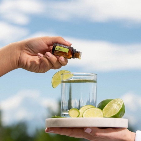 Картинка Эфирное масло doTERRA Лайм, Lime, 15 мл от магазина IQ-Robot