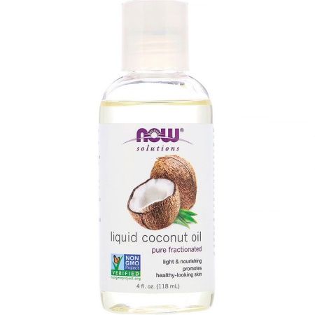 Now Foods, Жидкое кокосовое масло, Liquid Coconut Oil Pure Fractionated, 118 мл