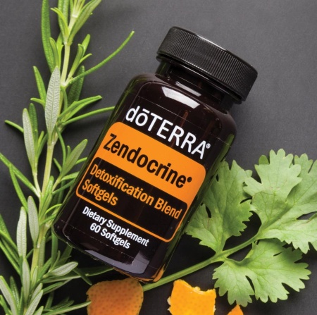 Картинка doTERRA Зендокрин в капсулах для детоксикации, Zendocrine Softgels Detoxification Blend, 60 капсул от магазина IQ-Robot