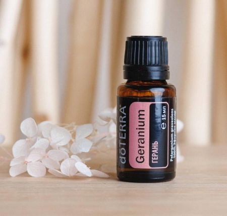 Картинка Эфирное масло doTERRA Герань, Geranium, 15 мл от магазина IQ-Robot