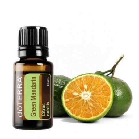 Картинка Эфирное масло doTERRA Зеленый мандарин, Green mandarin, 15 мл от магазина IQ-Robot