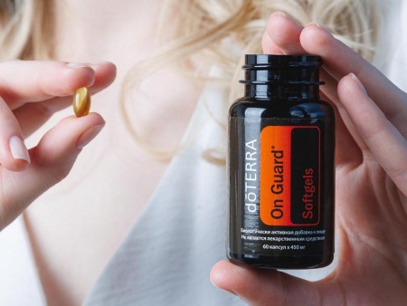 Картинка doTERRA Защитная смесь Он Гард+  в капсулах, On Guard+ Protective Blend, 60 капсул от магазина IQ-Robot