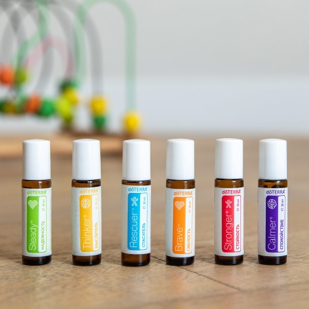 Картинка Детская коллекция смесей эфирных масел doTERRA, Kids Oil Collection, 6x10 мл от магазина IQ-Robot