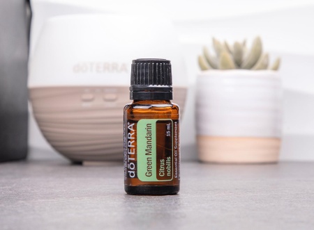 Картинка Эфирное масло doTERRA Зеленый мандарин, Green mandarin, 15 мл от магазина IQ-Robot