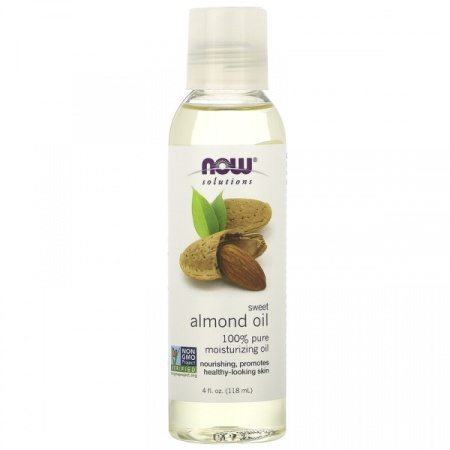 Now Foods, Масло сладкого миндаля, Sweet almond oil, 118 мл