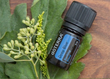 Картинка "Дип Блю" успокаивающая смесь эфирных масел для массажа, doTERRA Deep Blue, 5 мл от магазина IQ-Robot